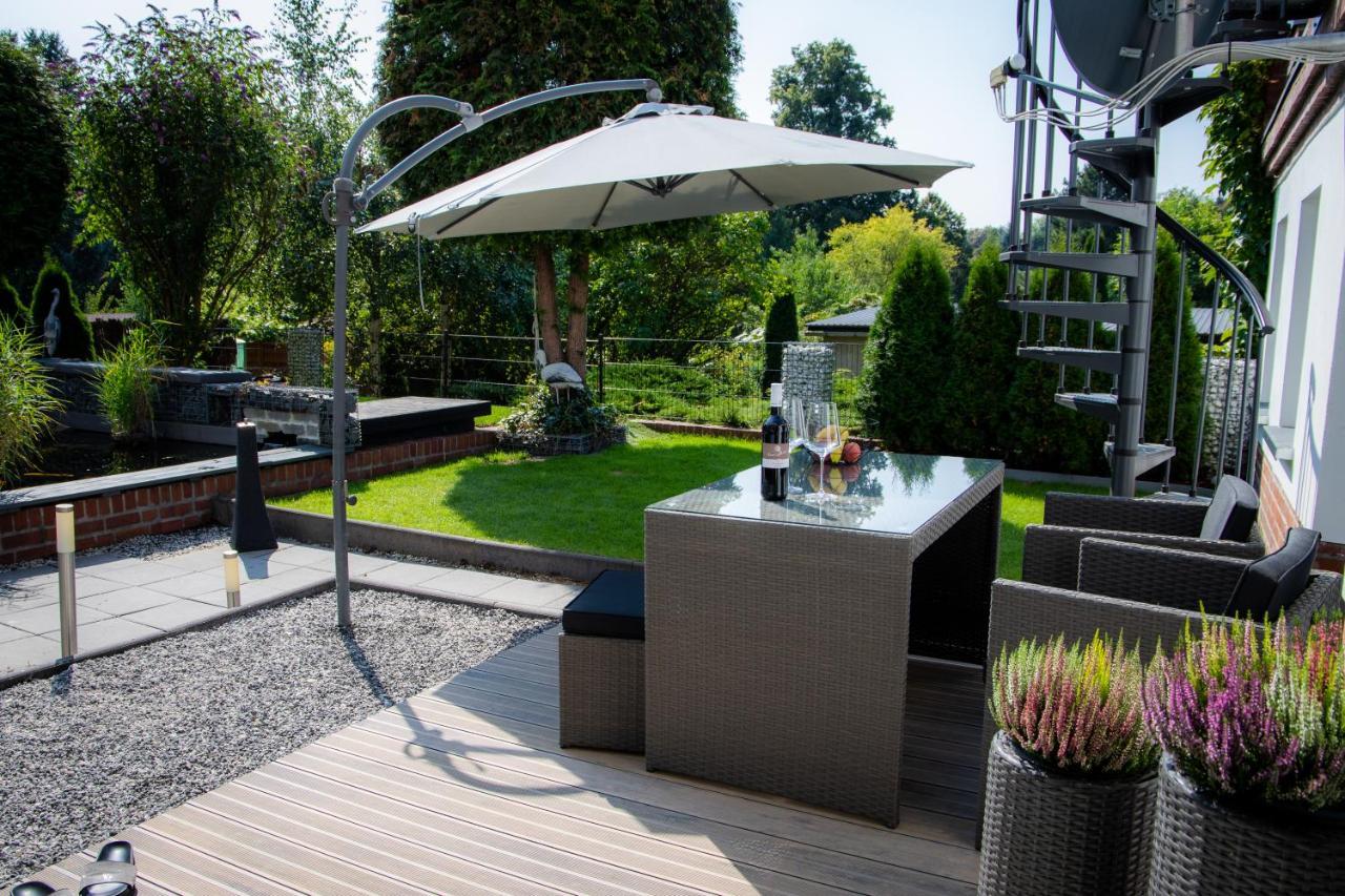 Unterschlupf Radeberg Mit Garten & Whirlpool Eksteriør bilde
